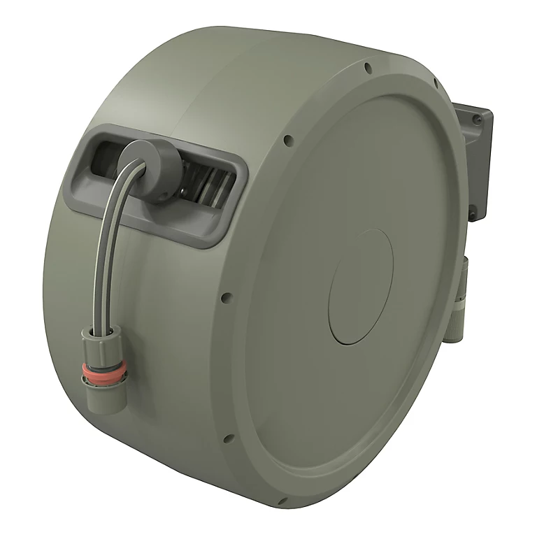 Castorama Dévidoir Mural Automatique 35m Verve 3 Castorama Dévidoir Mural Automatique 35m Verve