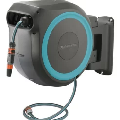 Castorama Dévidoir Mural Automatique Gardena RollUp XL équipé 35m