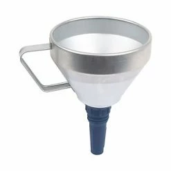 Castorama Entonnoir Mac Allister Fer Blanc 160 Mm