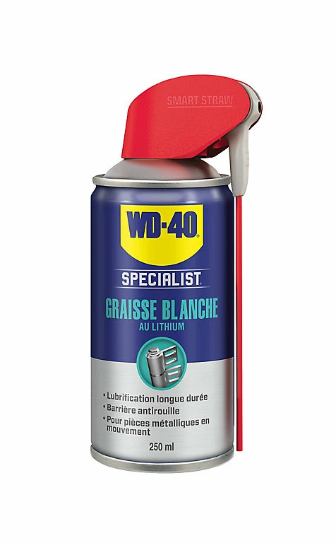 Castorama Graisse Blanche Au Lithium WD-40 Specialist 250ml 3 Castorama Graisse Blanche Au Lithium WD-40 Specialist 250ml