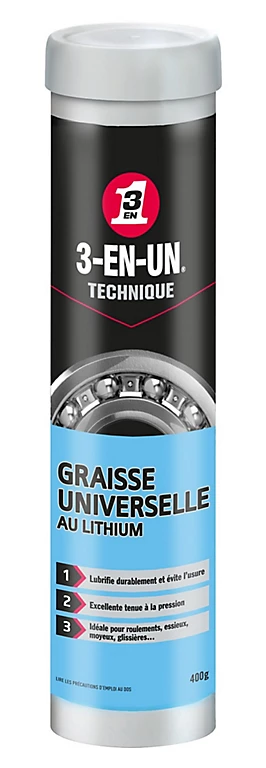 Castorama Graisse Universelle Au Lithium 3-EN-UN TECHNIQUE Cartouche 400g 3 Castorama Graisse Universelle Au Lithium 3-EN-UN TECHNIQUE Cartouche 400g