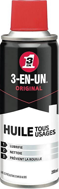 Castorama Huile Tous Usages 3-EN-UN 200ml