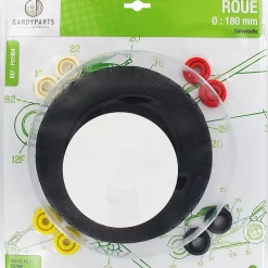Castorama Roue Ø180 Mm Pour Tondeuse Jardin Pratic F91904